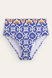 Boden Blue Panel High Waist Bottoms - Image 5 of 6