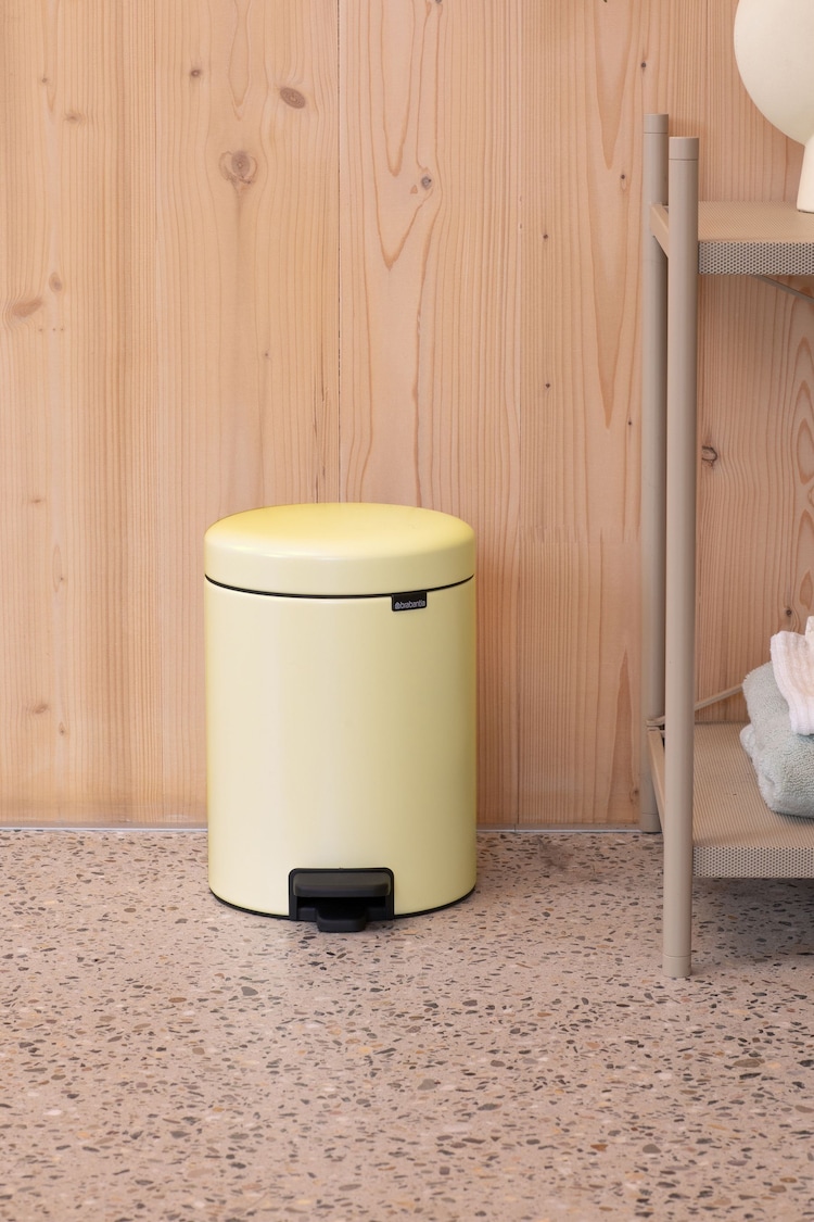 Brabantia Mellow Yellow Pedal Bin NewIcon 5L - Image 1 of 6