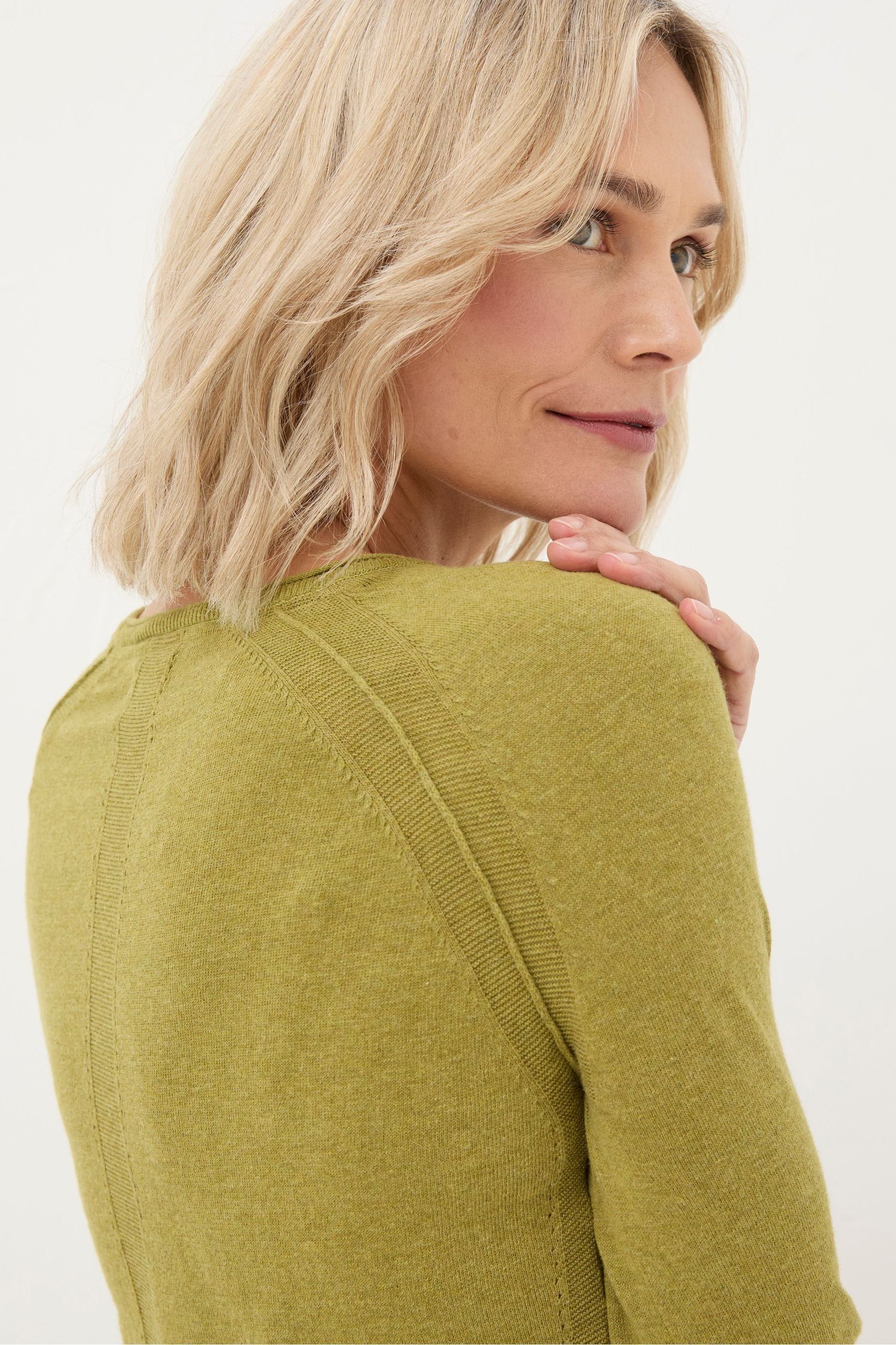 Buy FatFace Rose Green Cardigan from Next France