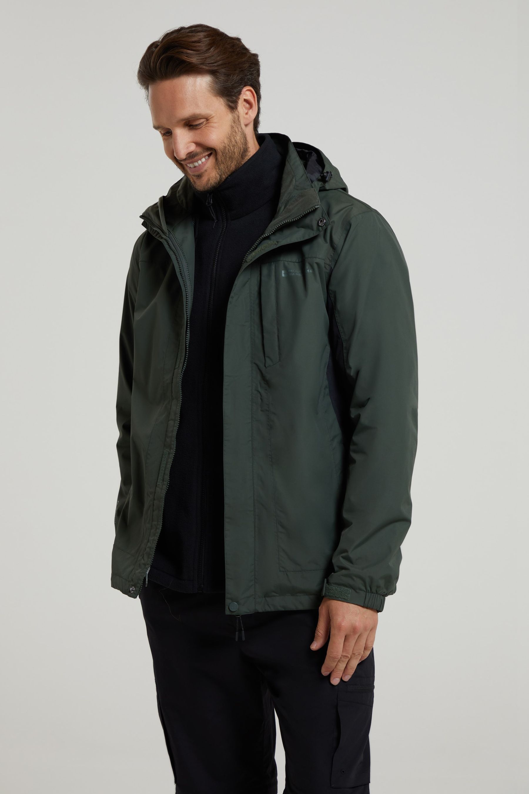 Warehouse green jacket on sale