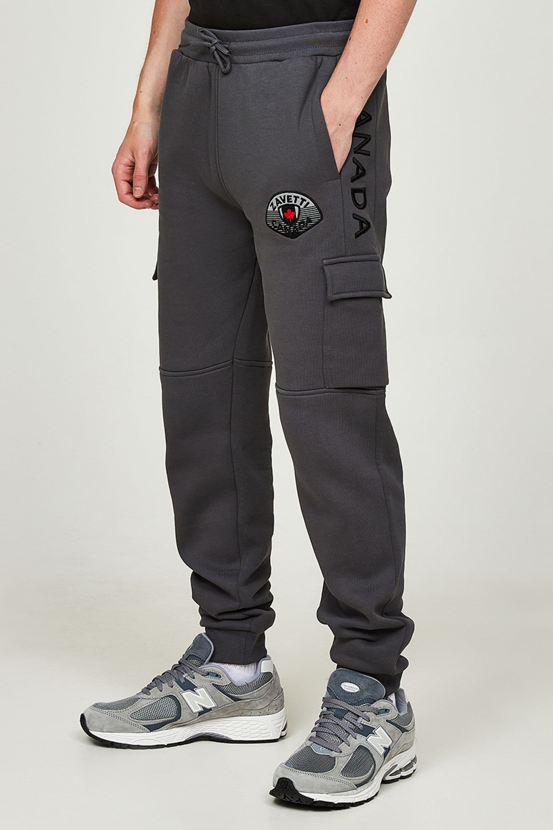 Buy Zavetti Canada Juniors Grey Botticini Reflective Joggers from Next Luxembourg