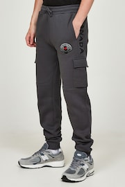 Zavetti Canada Juniors Grey Botticini Reflective Joggers - Image 1 of 5