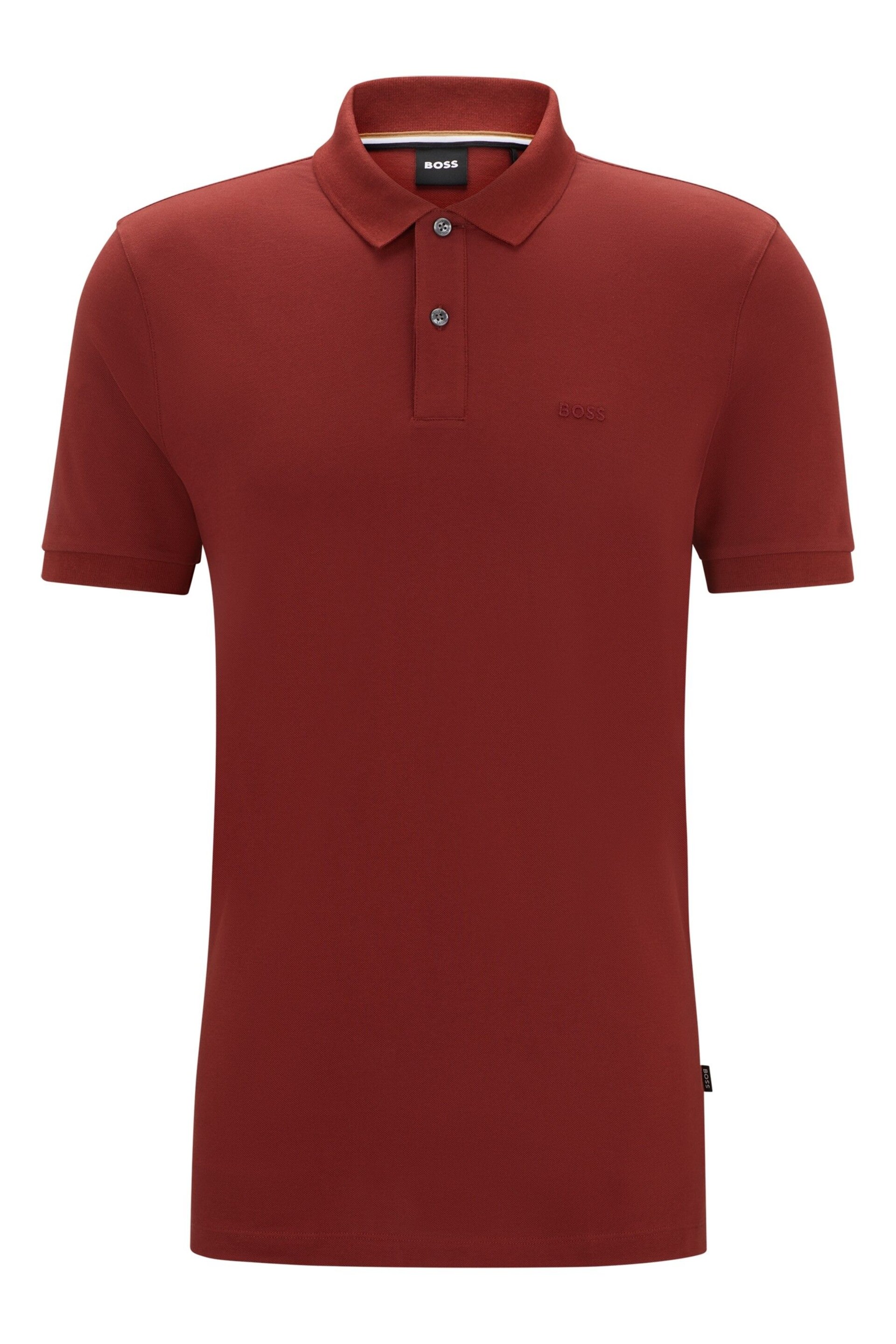 BOSS Red Pallas Polo Shirt - Image 5 of 5