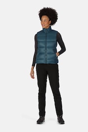 Regatta Blue Light Womens Yewbank Reversible Padded Gilet - Image 1 of 7