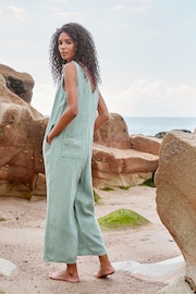 Seasalt Cornwall Green Salt Air Jumpsuit - Image 3 of 8