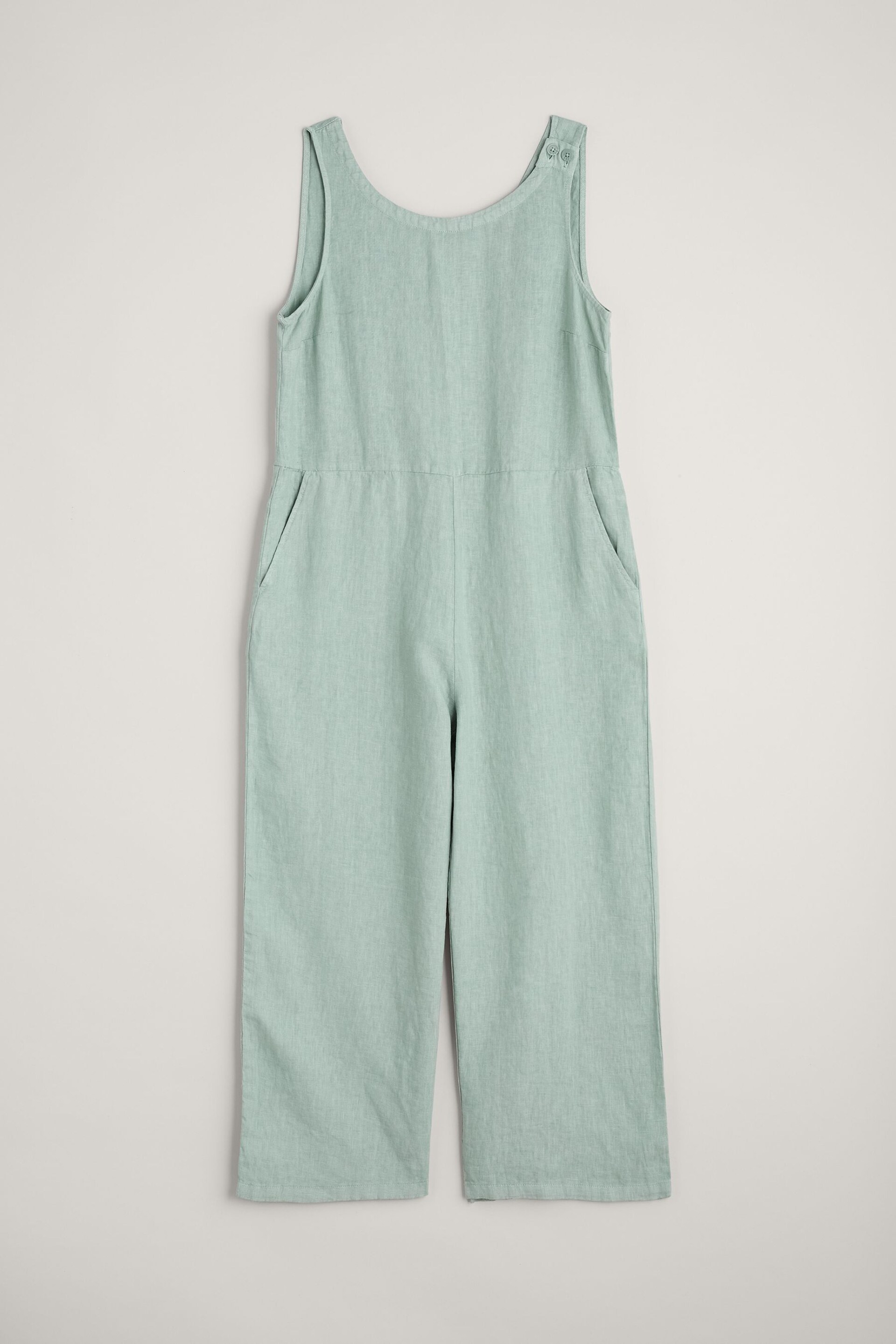 Seasalt Cornwall Green Salt Air Jumpsuit - Image 7 of 8