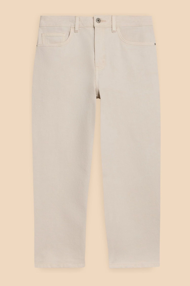 White Stuff Natural Charlie Straight Crop Jeans - Image 5 of 5