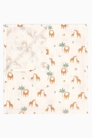 MORI Cream Organic Cotton Muslin Blanket 3 Pack - Image 2 of 6