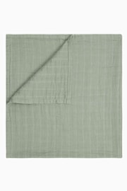 MORI Cream Organic Cotton Muslin Blanket 3 Pack - Image 3 of 6