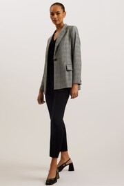 Ted Baker Grey Jommia Relaxed Fit Blazer - Image 2 of 6