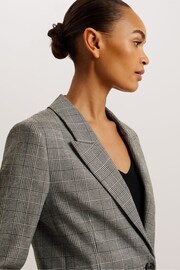 Ted Baker Grey Jommia Relaxed Fit Blazer - Image 4 of 6