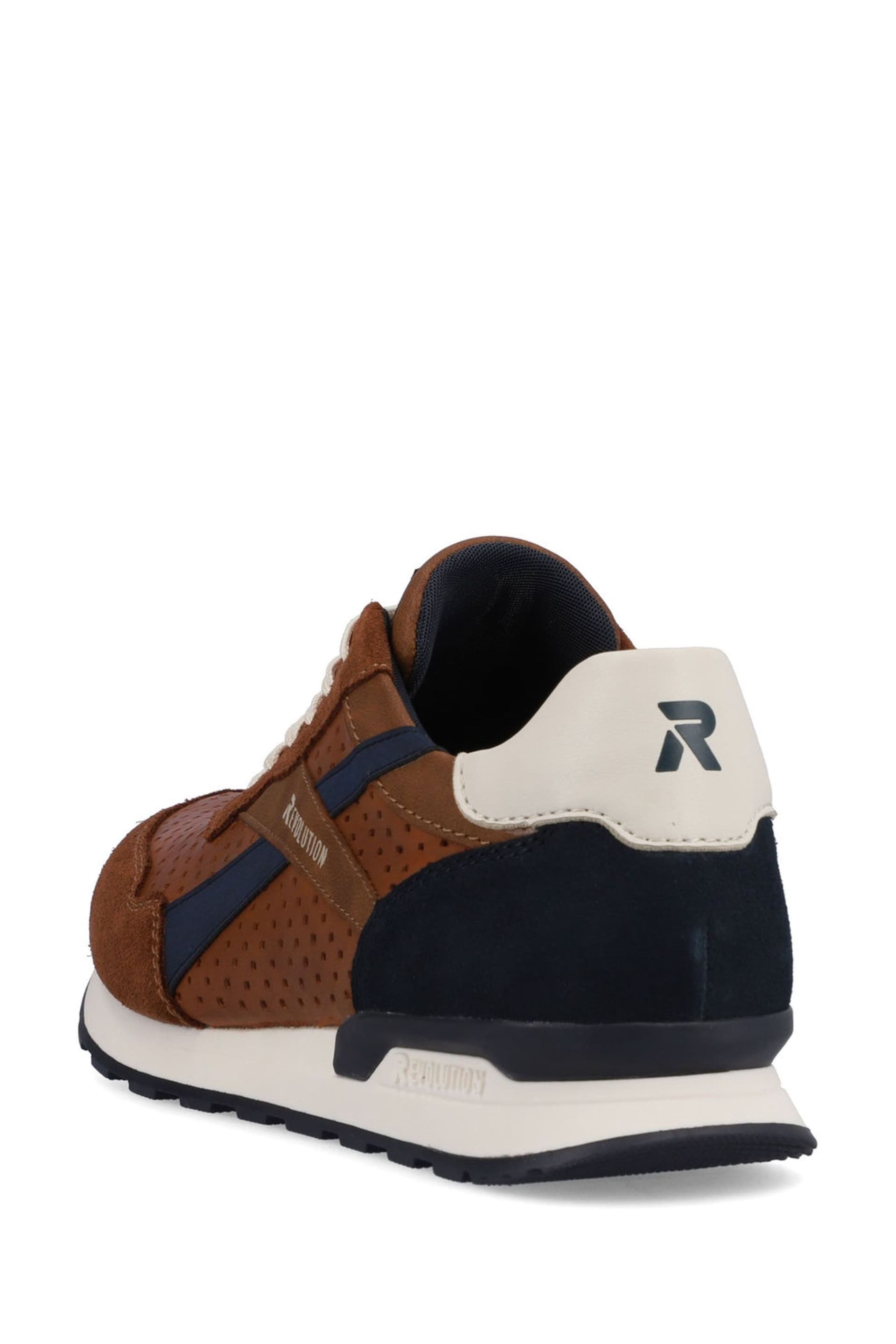 Rieker Mens Evolution Lace-Up Shoes - Image 4 of 9