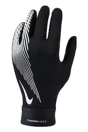 Nike Black Youth Academy ThermaFIT Football Gloves - Image 1 of 2