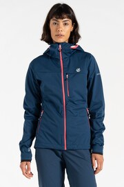 Dare 2b Blue Lexan Recycled Softshell Jacket - Image 1 of 6