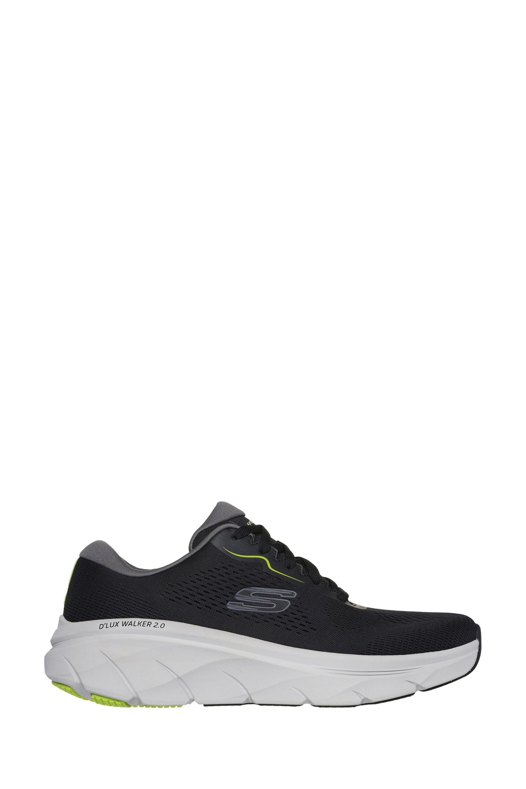Skechers Black D Lux Walker 2.0 Trainers uk12eu47 Mens
