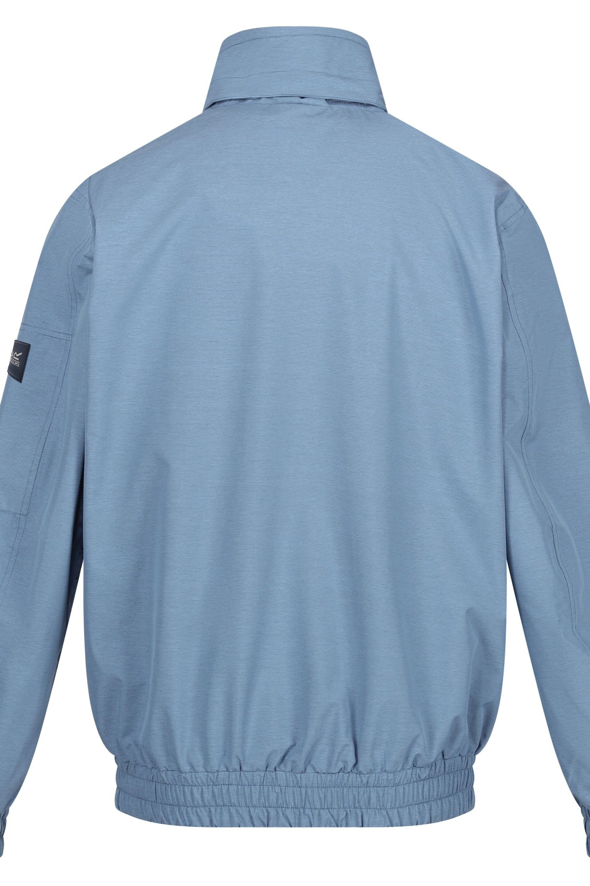 Regatta Light Blue Shorebay II Waterproof Jacket - Image 8 of 9