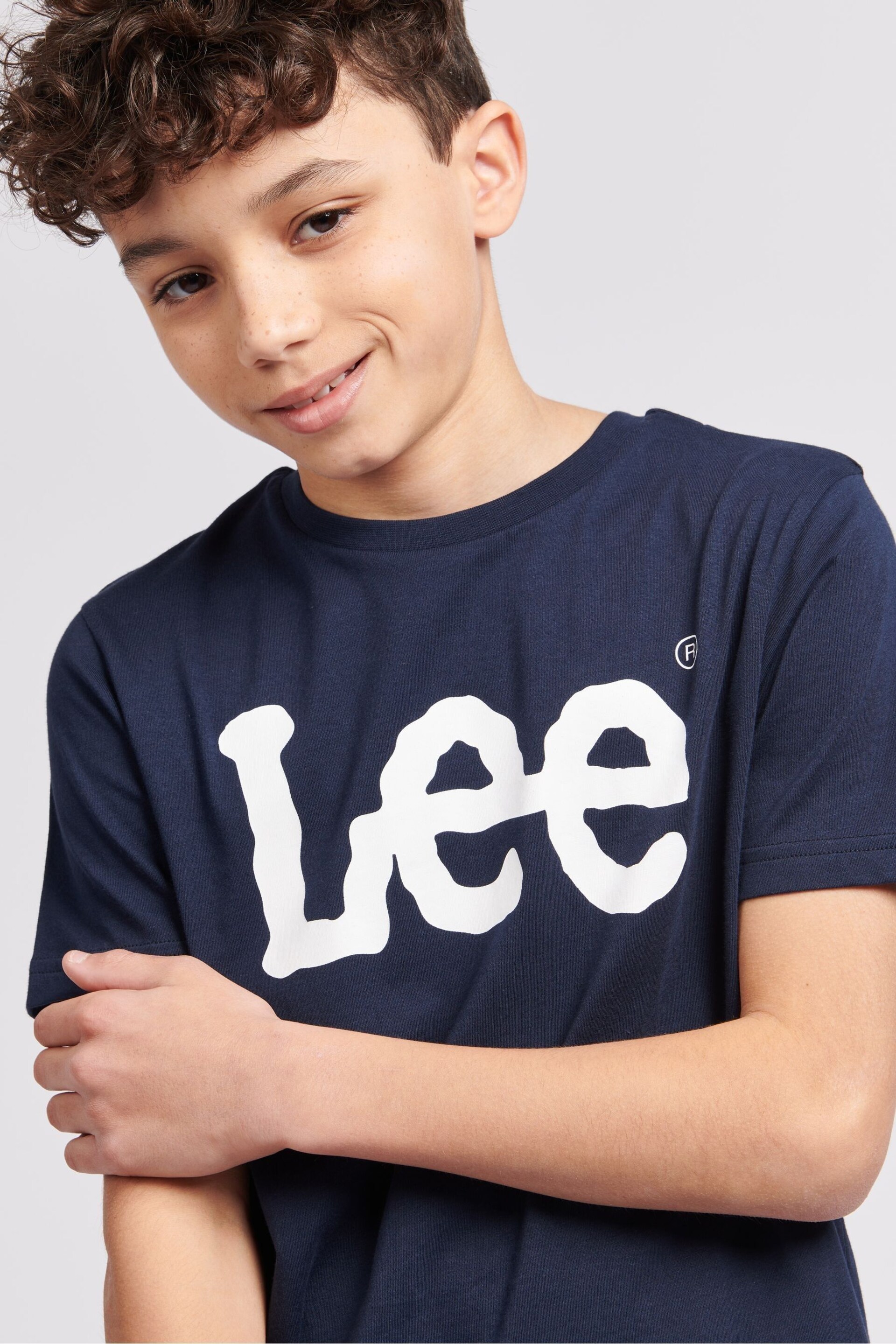 Lee Boys Wobbly Graphic T-Shirt - Image 3 of 9