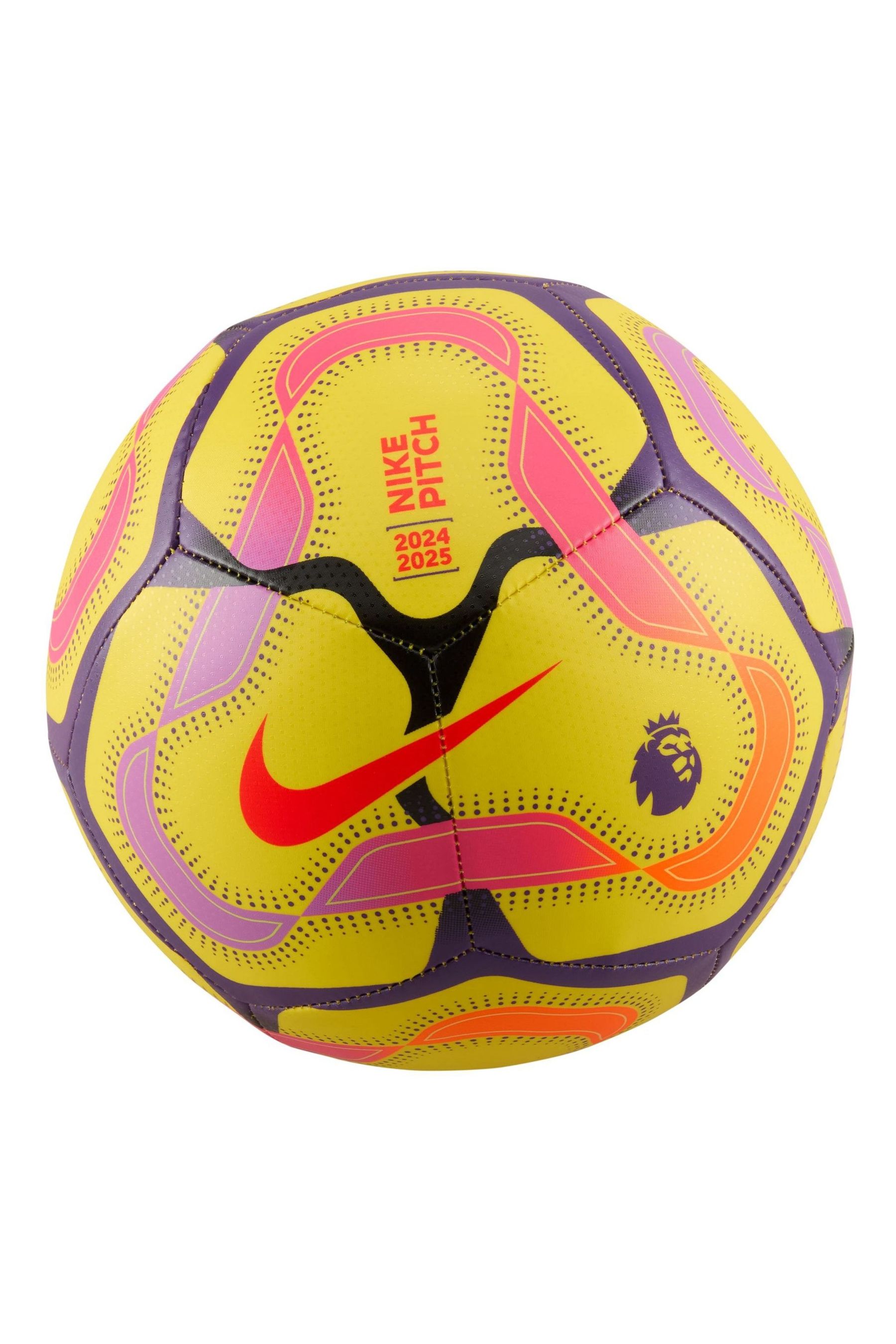 Nike Yellow Premier League Pitch Football Equipment