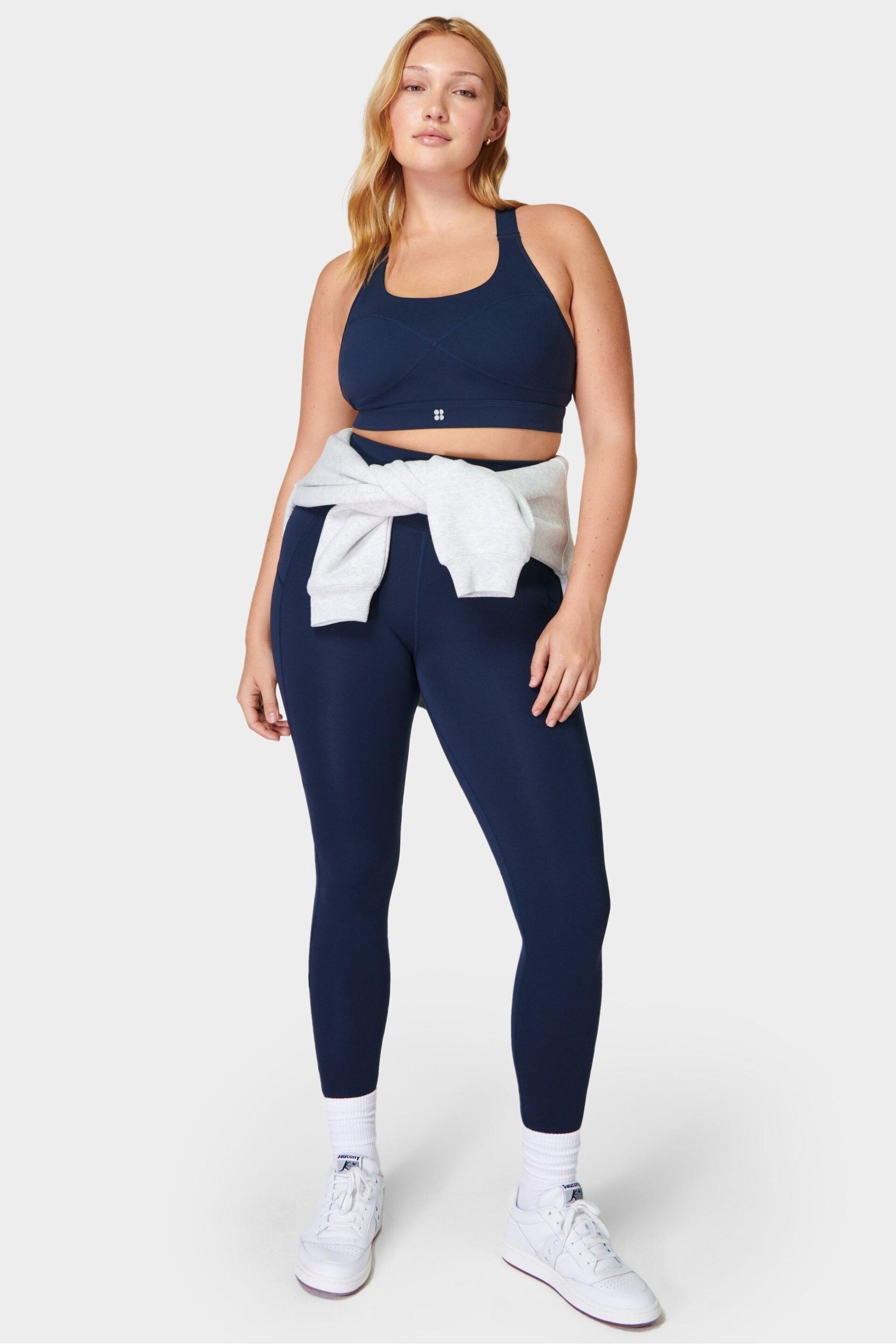 Sweaty Betty Blue Full Length All Day Leggings - Image 4 of 8