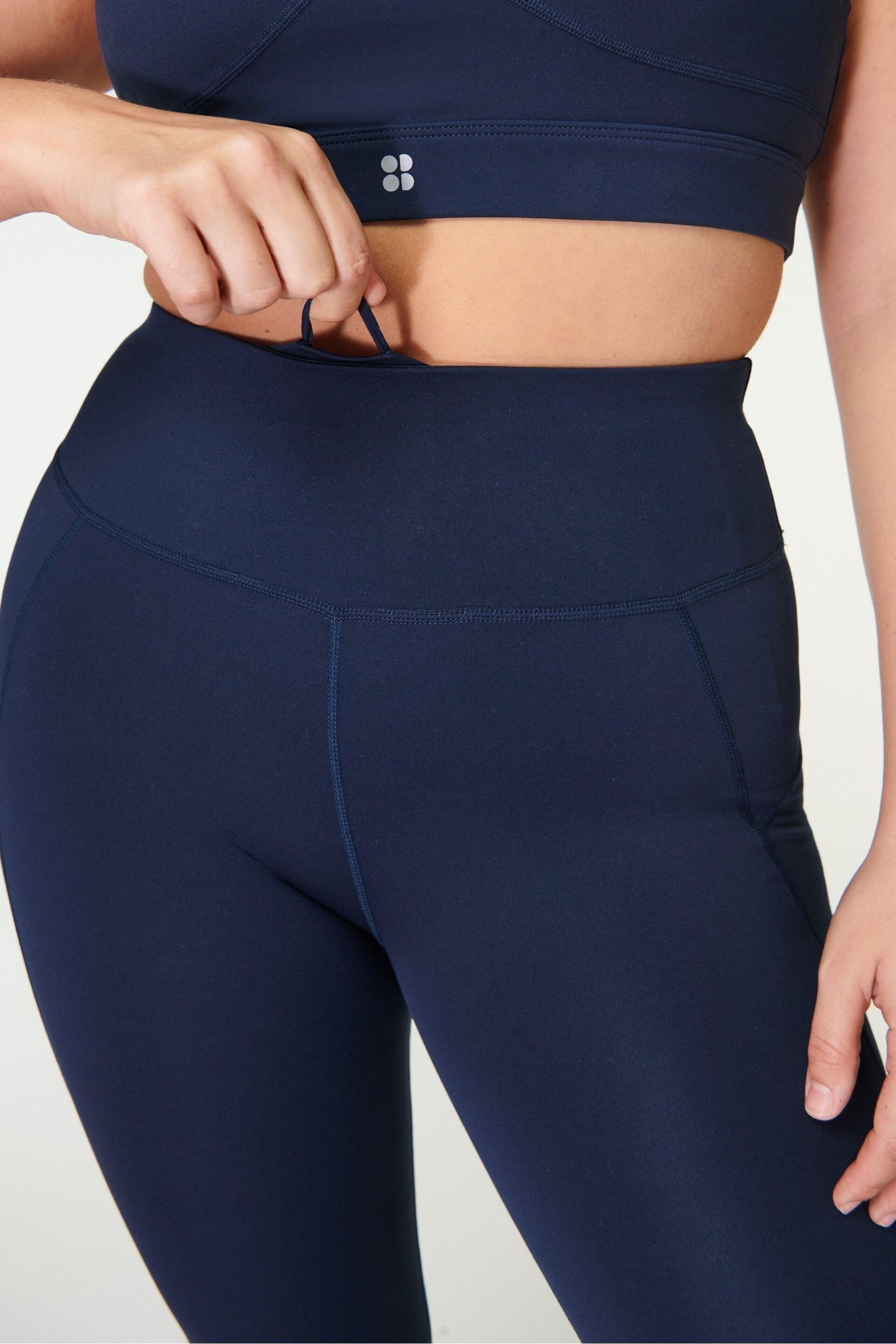 Sweaty Betty Blue Full Length All Day Leggings - Image 8 of 8