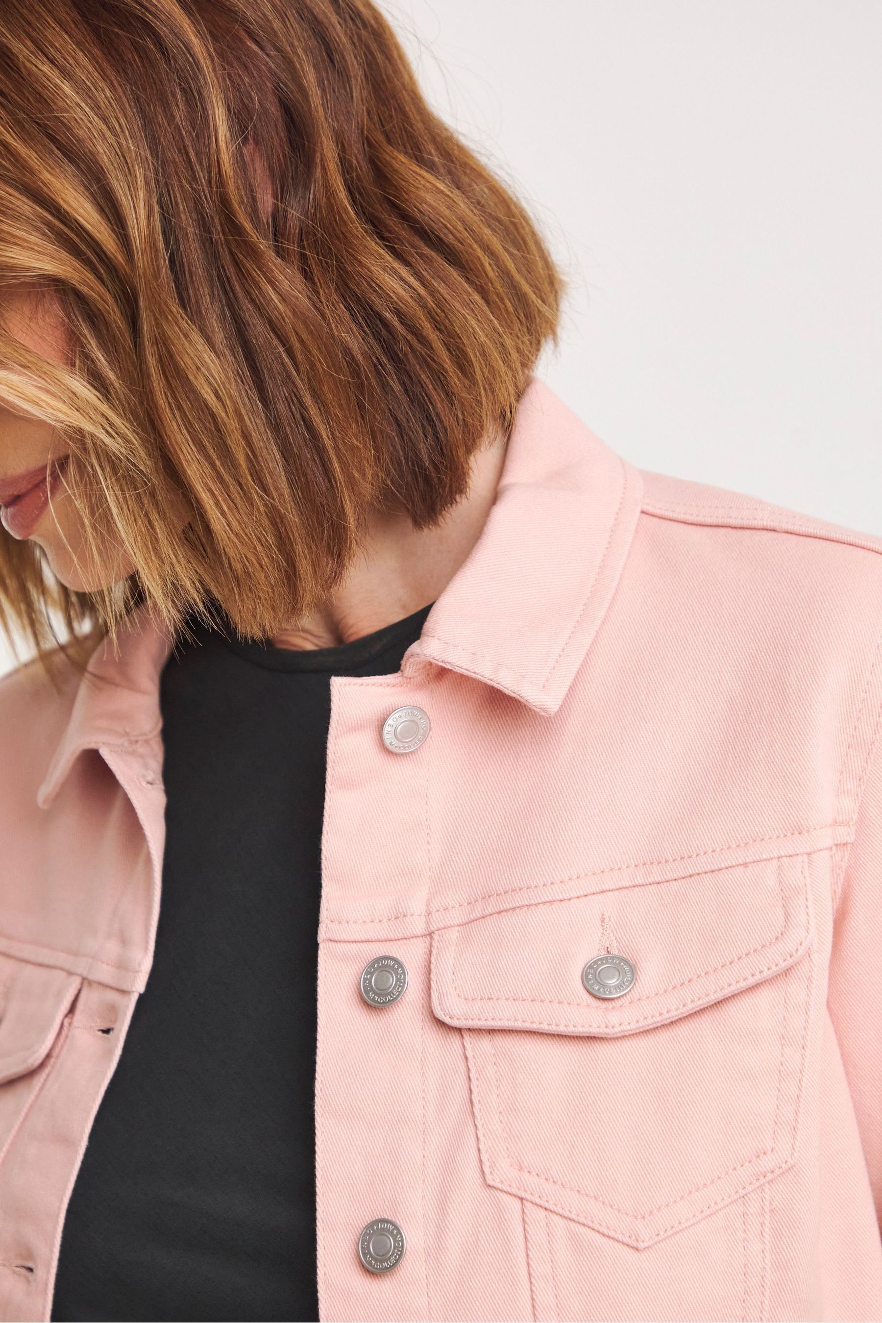 Buy JD Williams Pink Western Denim Jacket from Next Germany