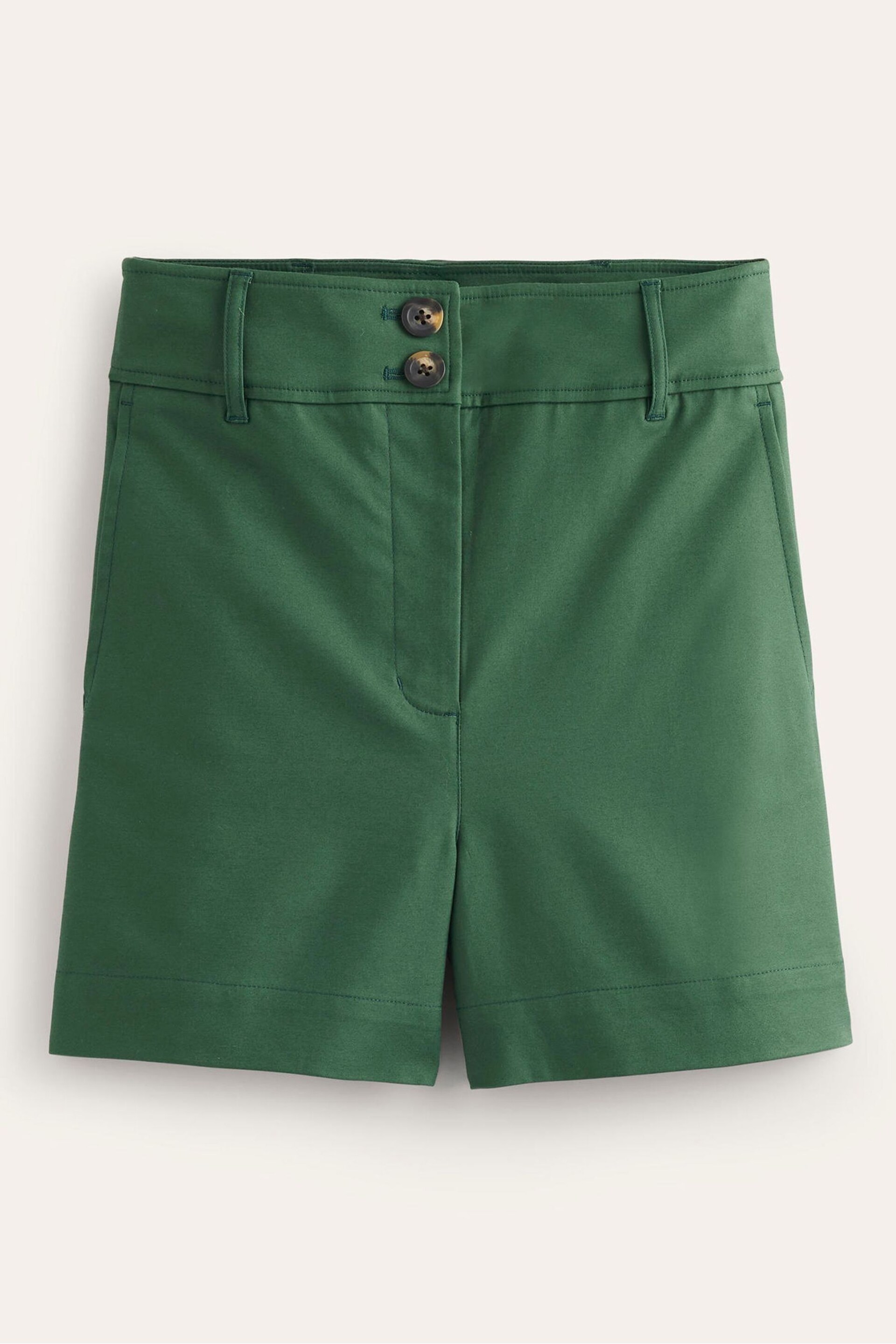 Boden Green Westbourne Sateen Shorts - Image 5 of 5