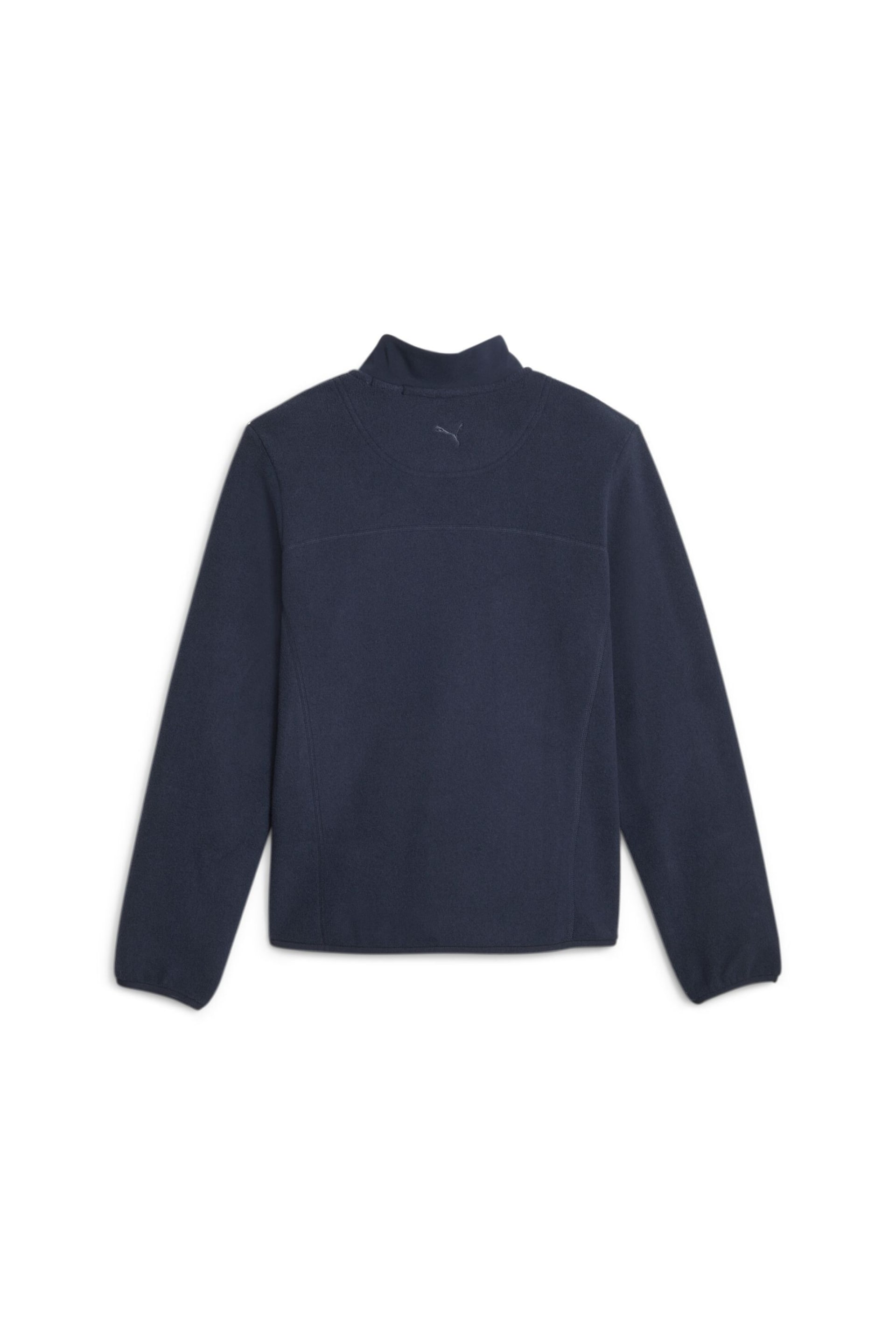 Puma Blue Womens Golf Fleece Top - Image 2 of 2