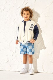 Angel & Rocket Cream Sonic Bomber Jacket - Image 3 of 6