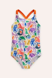 Boden Multi Cross-Back Printed Swimsuit - Image 1 of 3