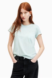 AllSaints Blue Anns T-Shirt - Image 1 of 6