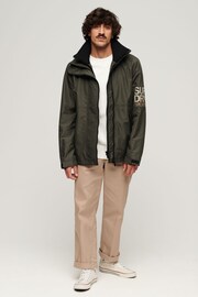 Superdry Green Hooded Yachter SD Windbreaker Jacket - Image 3 of 4