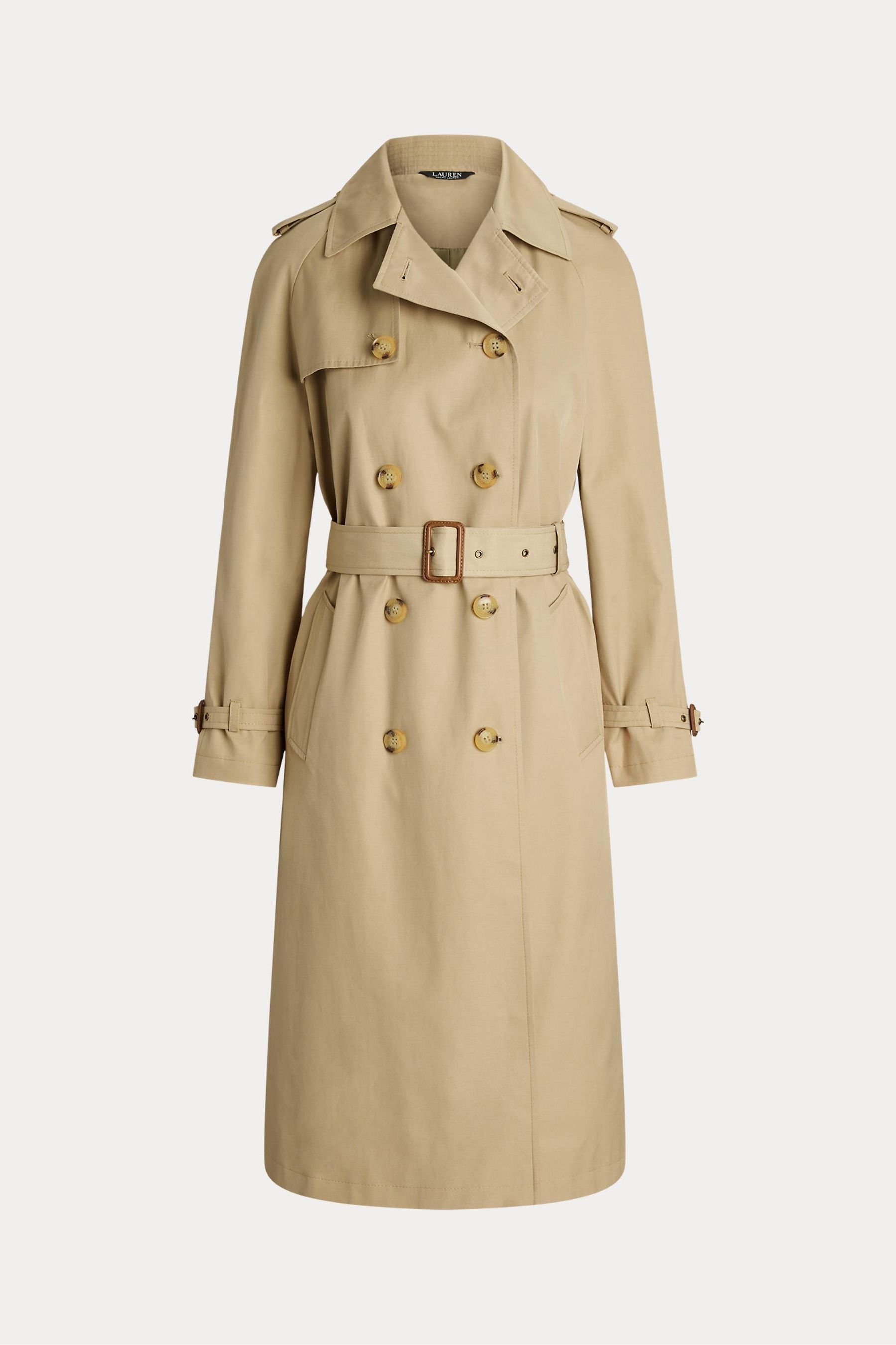 Buy Lauren Ralph Lauren Double Breasted Belted Trench Coat from Next Luxembourg