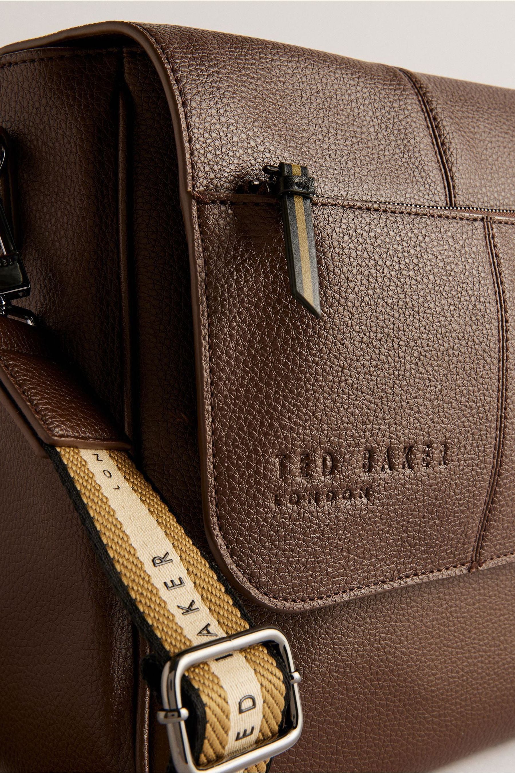 Buy Ted Baker Brown Webbing Messenger Kristan Bag from Next Luxembourg
