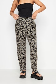 PixieGirl Petite Animal Leopard Print Harem Trousers - Image 3 of 5