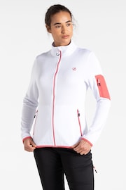 Dare 2b Women's Torrek Full Zip White Fleece - Image 4 of 6