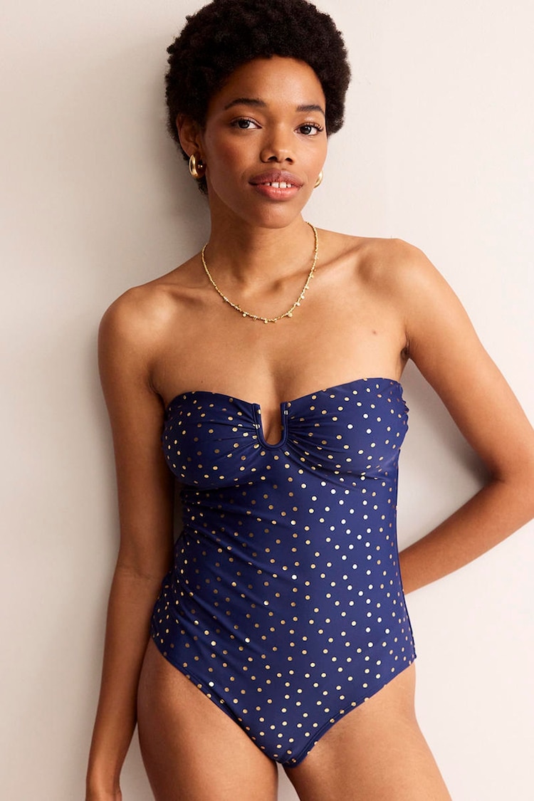 Boden Blue U-Bar Swimsuit - Image 1 of 6