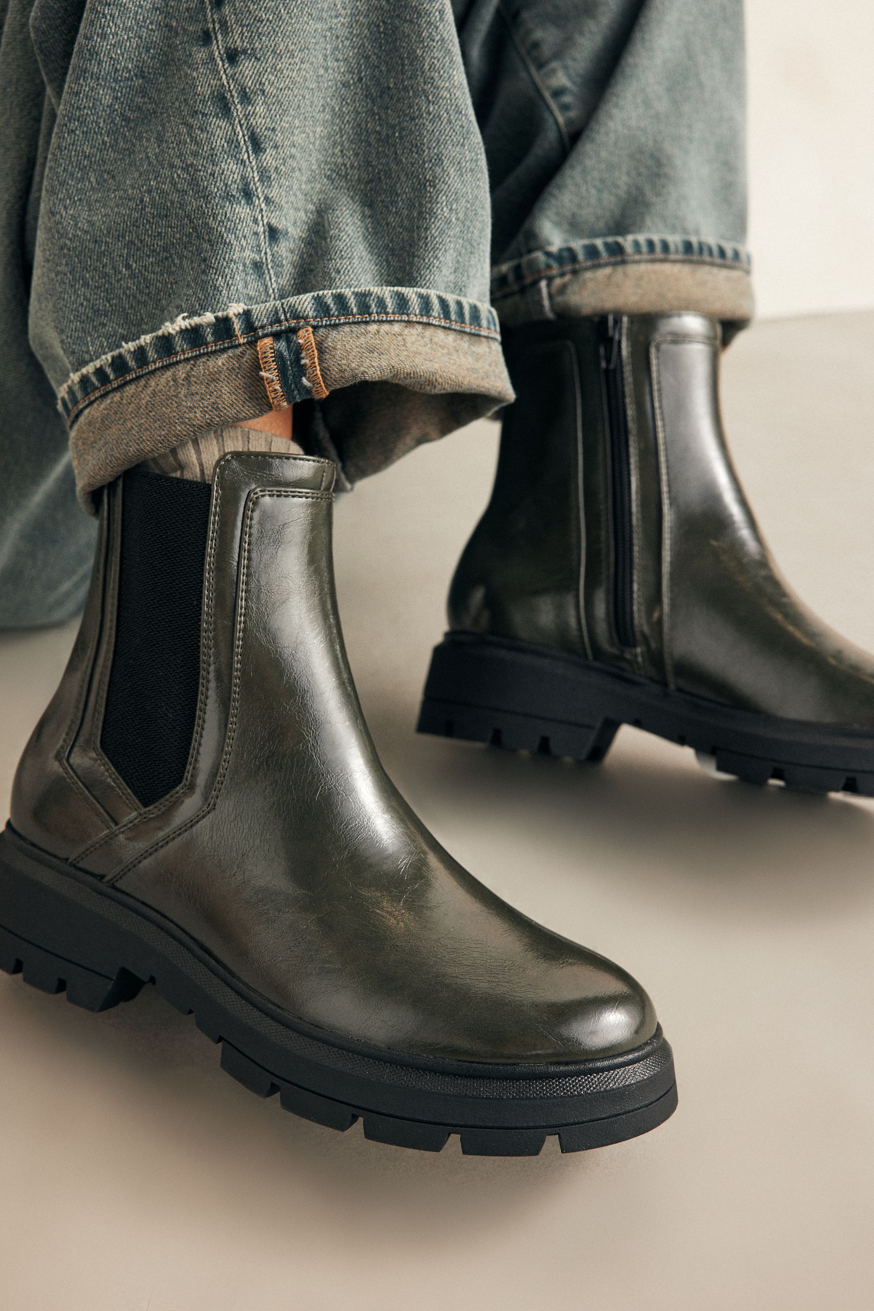 Chelsea boots and khakis deals