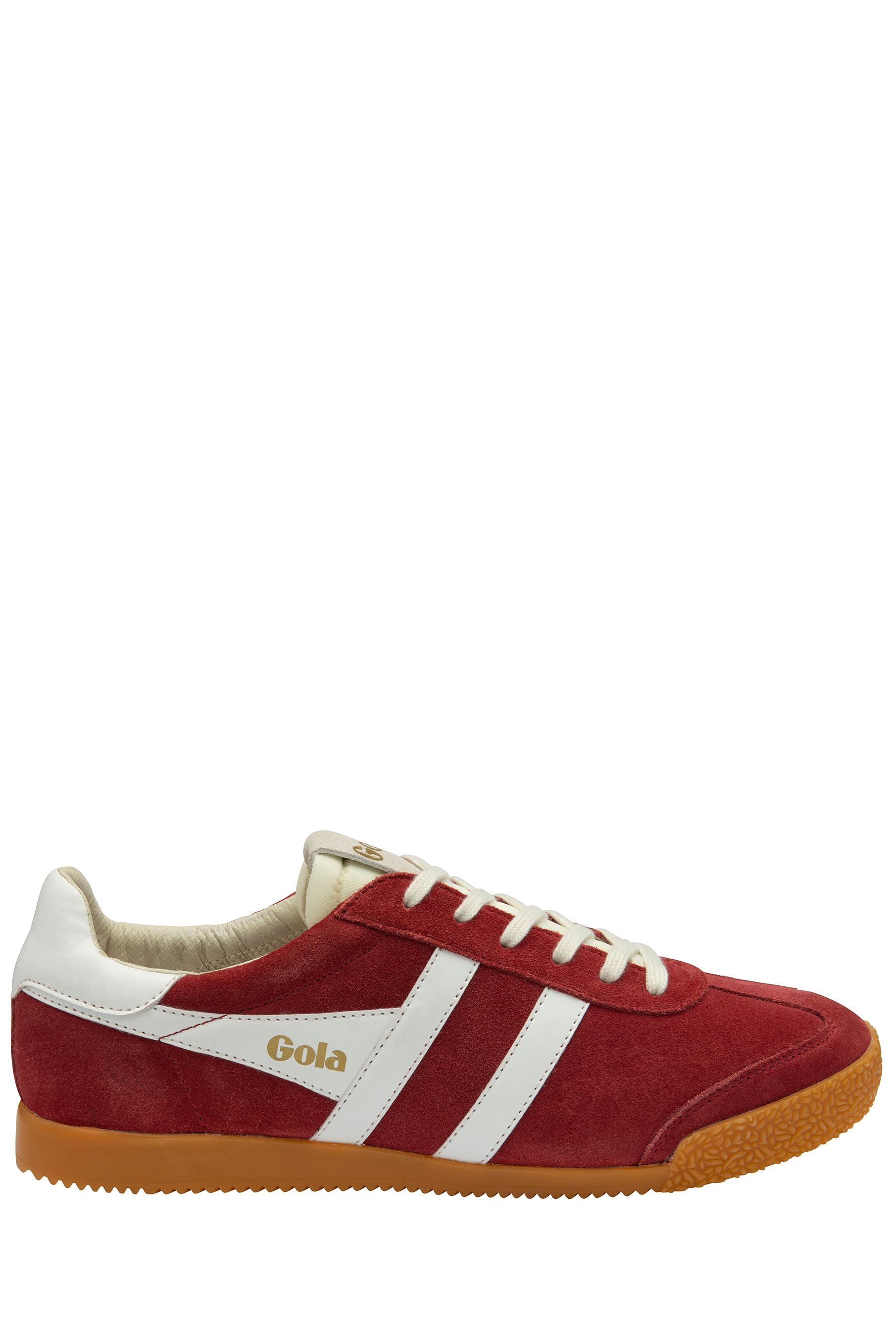 Buy Gola Red Mens Elan Suede Lace Up Trainers from Next France