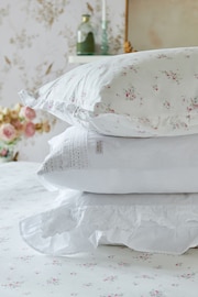 Shabby Chic by Rachel Ashwell® Floral 200 Thread Count Rosabelle Petite Ruffle Pillowcase Set - Image 4 of 4