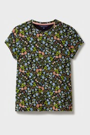 Crew Clothing Company Multi Floral Cotton Regular T-Shirt - Image 4 of 4