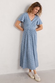 Seasalt Cornwall Blue Petite Chateaux Dress - Image 1 of 5