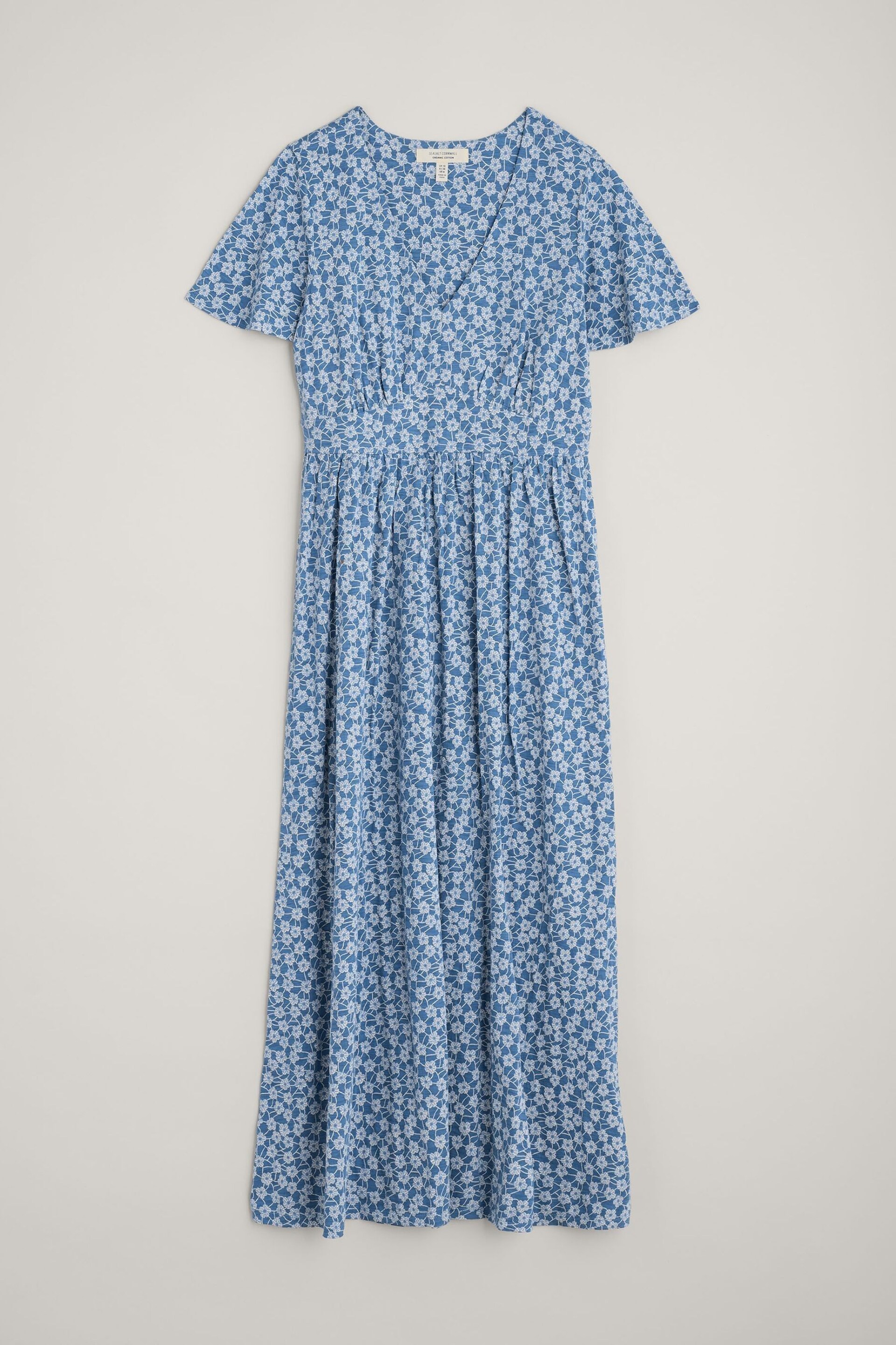 Seasalt Cornwall Blue Petite Chateaux Dress - Image 4 of 5