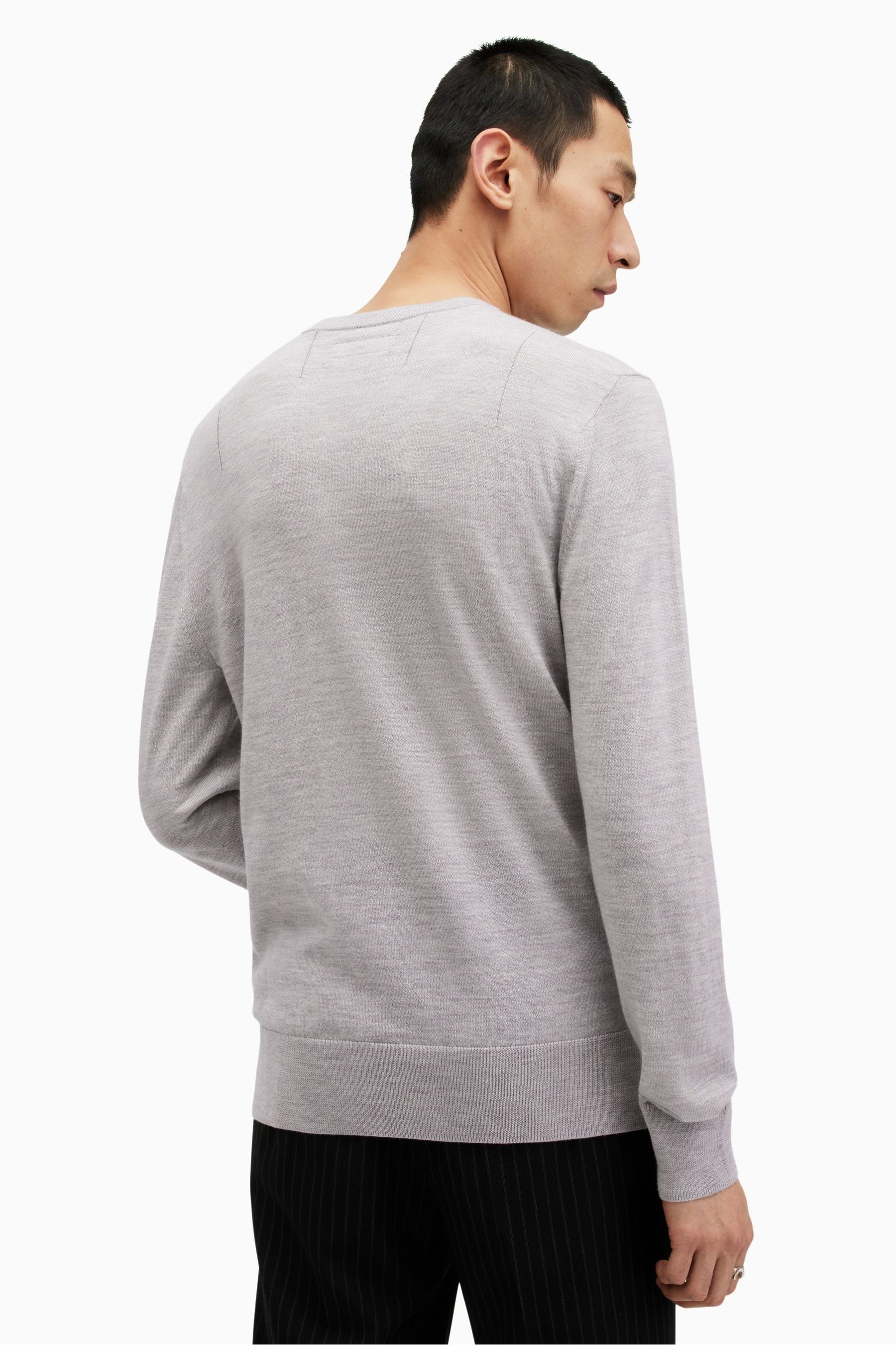 All saints mode merino v neck jumper cheap