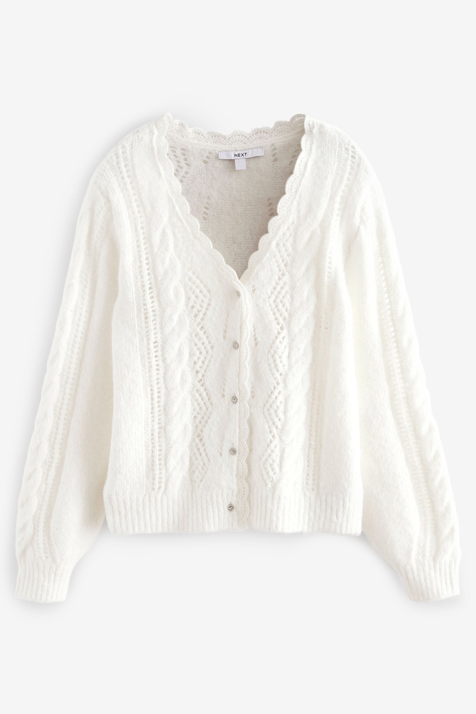 White cardigan next discount