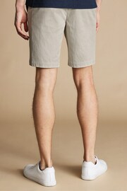 Charles Tyrwhitt Grey Cotton Stripe Shorts - Image 2 of 6