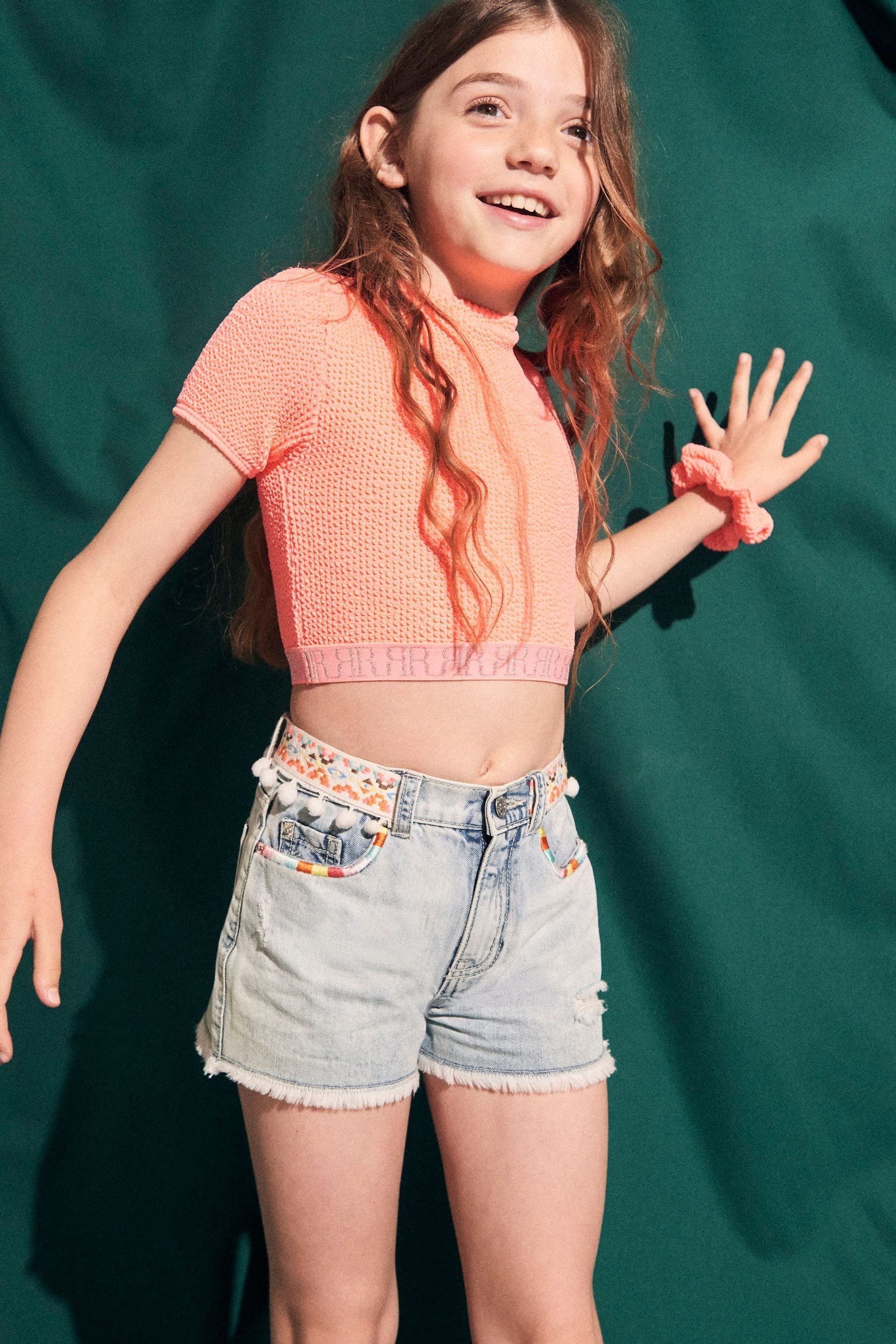 River island girls shorts deals