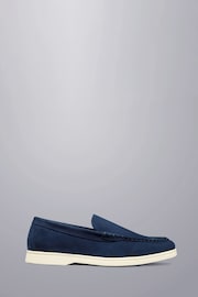 Charles Tyrwhitt Blue Charles Tyrwhitt Blue Slip-Ons Shoes - Image 1 of 4