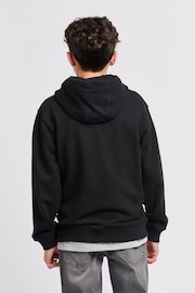 Lee Boys 100% Cotton Badge Hoodie - Image 2 of 8