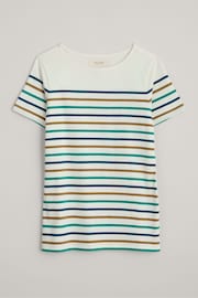 Seasalt Cornwall Multi Striped Sailor T-Shirt - Image 4 of 5