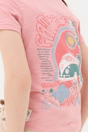 FatFace VW Summer Graphic T-Shirt - 圖片 3/5